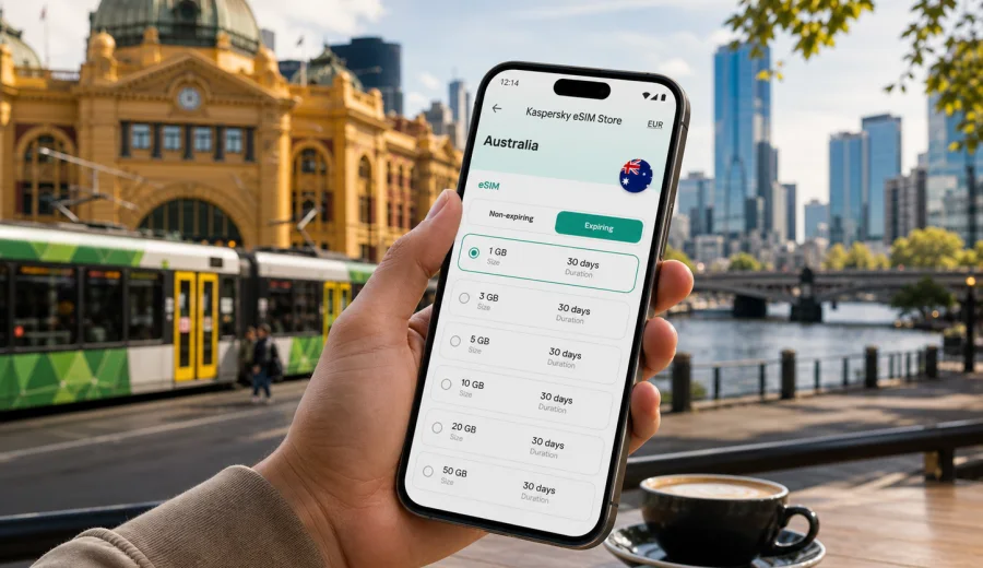 Melbourne eSIM: Internet for Your Trip