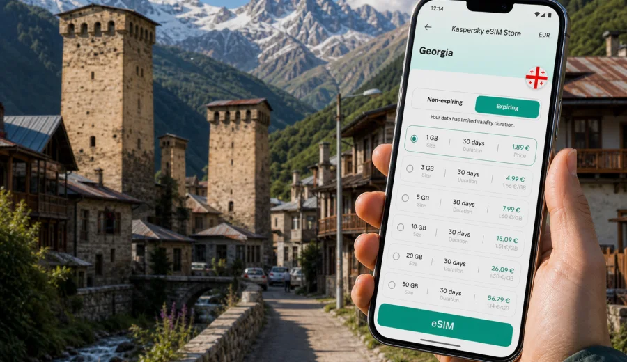 Mestia eSIM: mobile internet for Svaneti travel