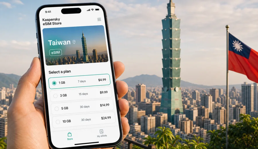 eSIM for Taiwan: mobile internet guide