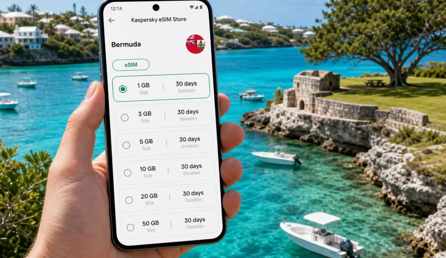 Devonshire eSIM: Internet for Bermuda Travel