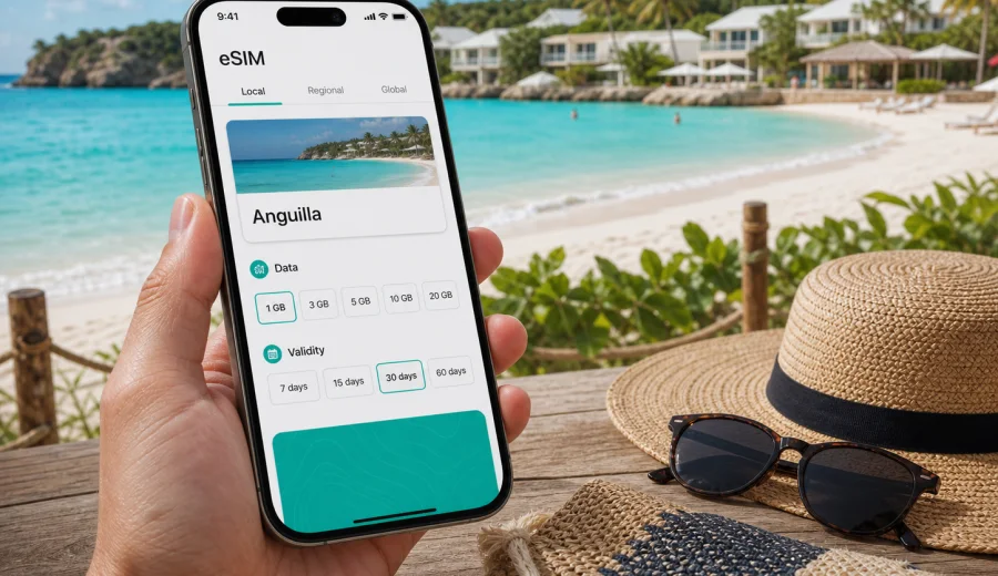 Shoal Bay Village eSIM for Anguilla Travel