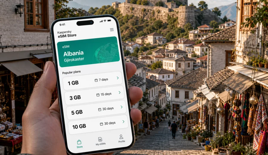 Gjirokaster eSIM: Mobile Internet Guide