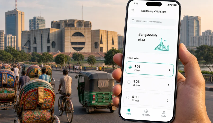 Dhaka eSIM: Mobile Internet for City Travel