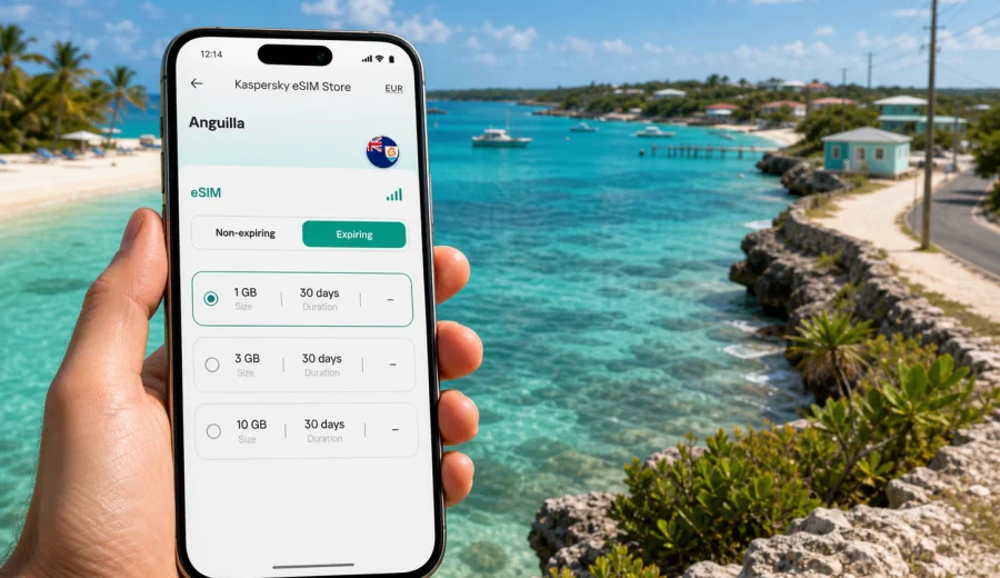 East End eSIM for Anguilla travel