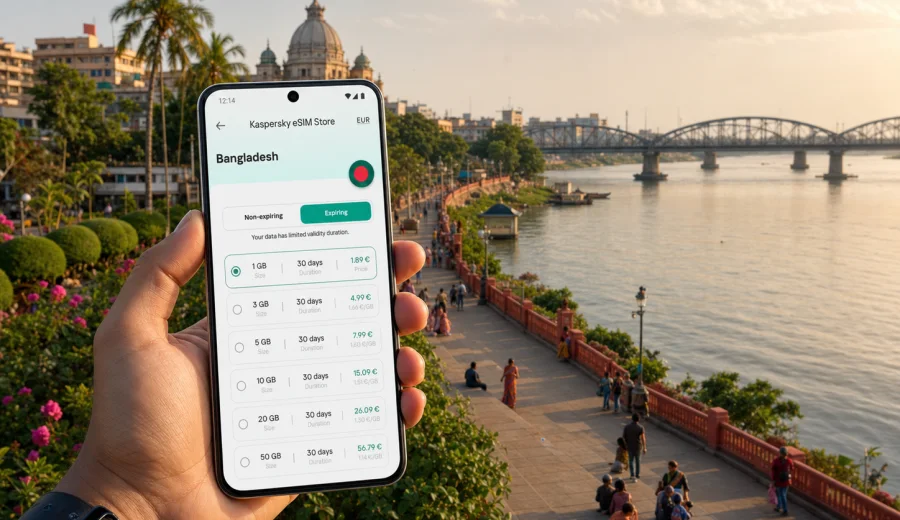 Rajshahi eSIM: Mobile Internet Travel Guide