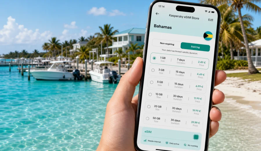 Treasure Cay eSIM for Mobile Internet