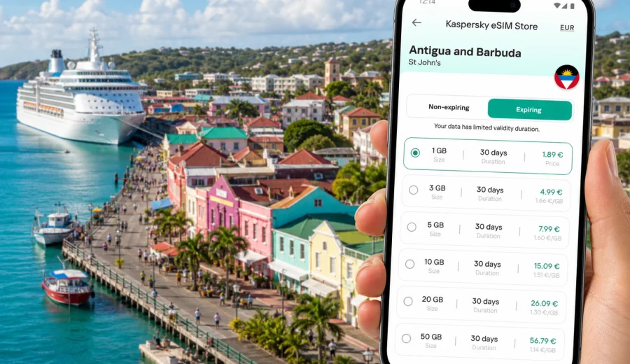 St John's eSIM for Mobile Internet