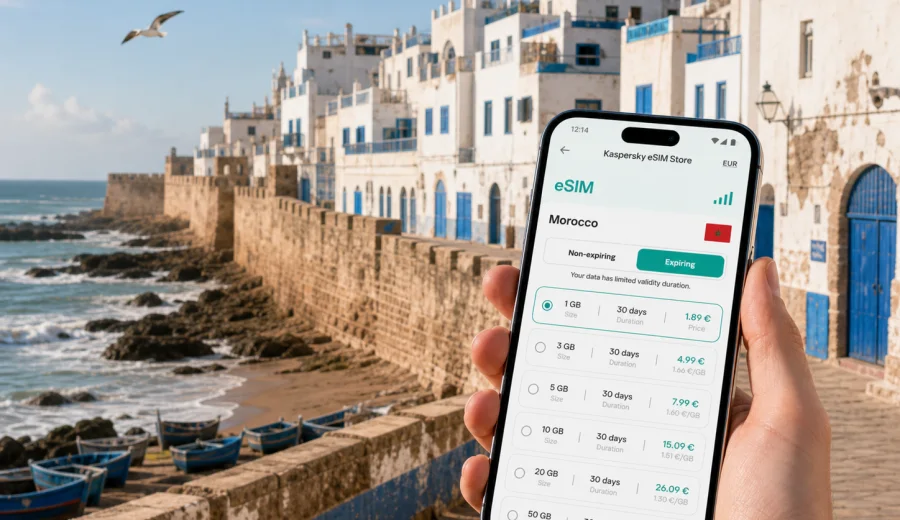 Essaouira eSIM for mobile internet