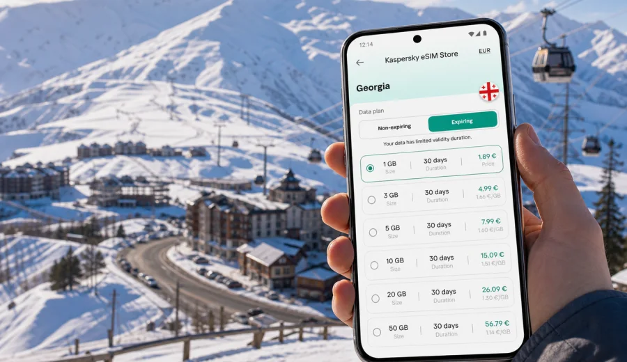 Gudauri eSIM for Mobile Internet in Georgia