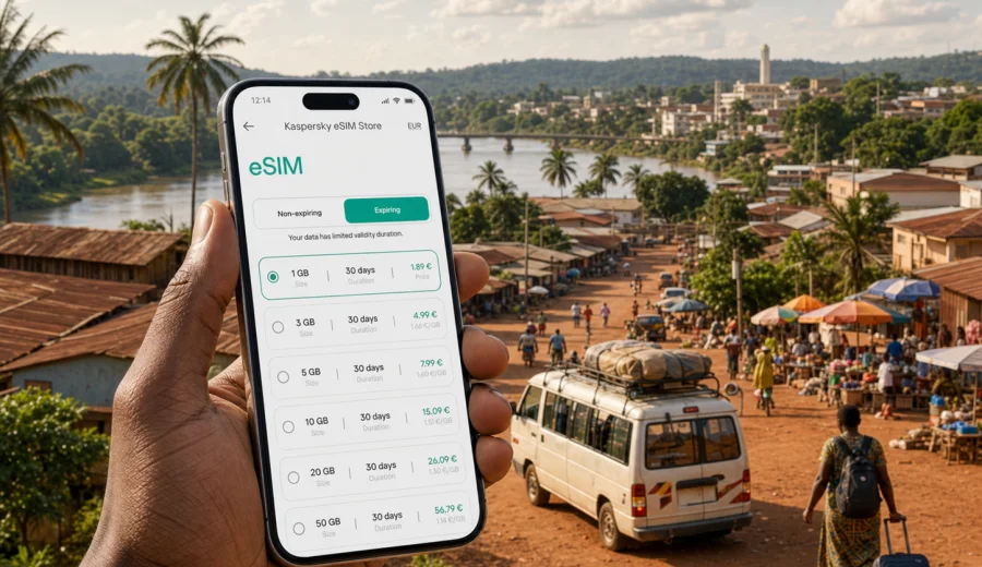 Bambari eSIM for mobile internet