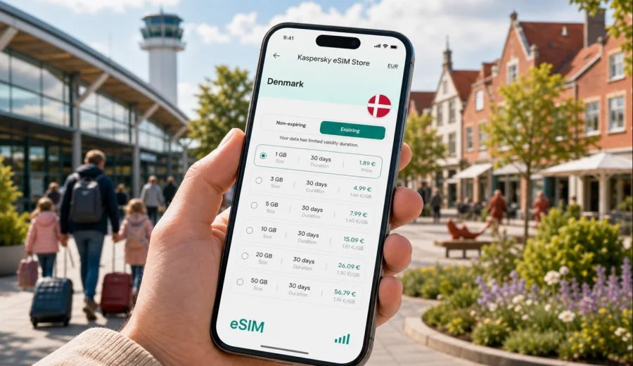Billund eSIM: mobile internet for your trip