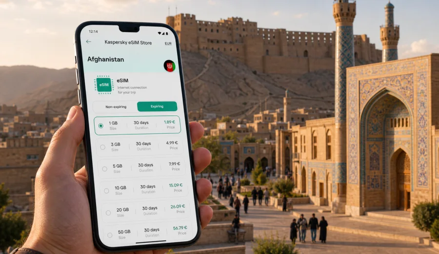Herat eSIM: Mobile Internet for Your Trip