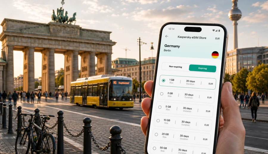 Berlin eSIM: mobile internet for your trip