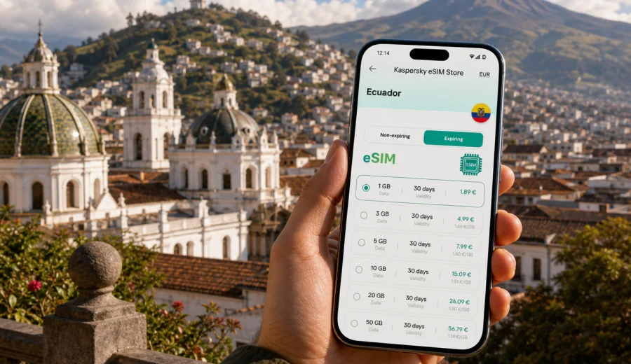 Quito eSIM: Mobile Internet Travel Guide
