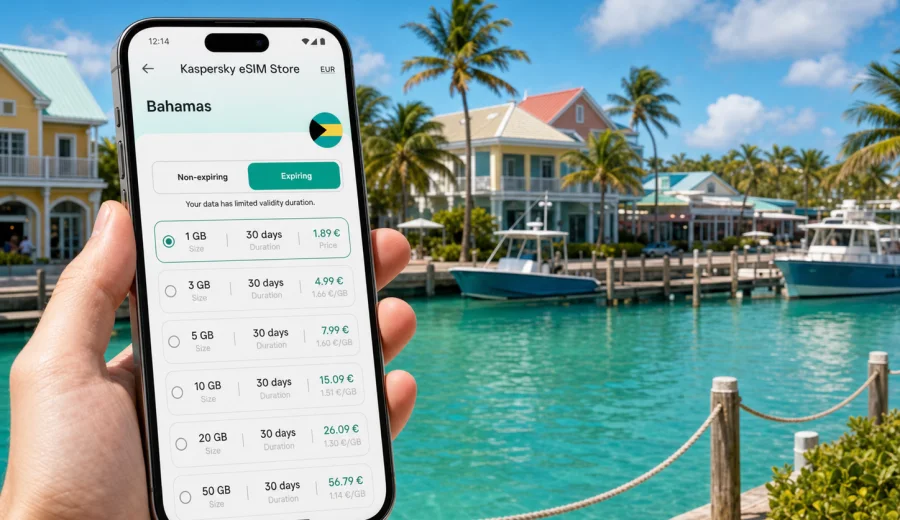 Freeport eSIM for Bahamas travel
