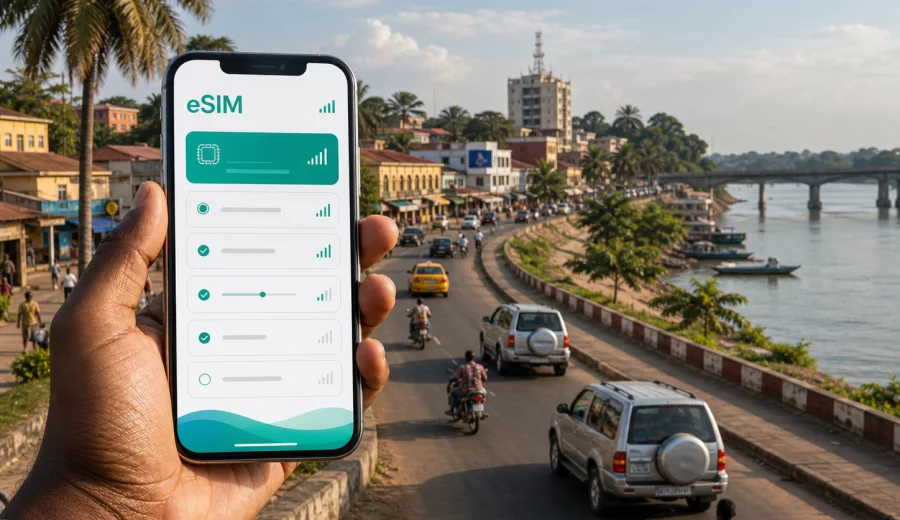 Bangui eSIM: mobile connection and internet guide