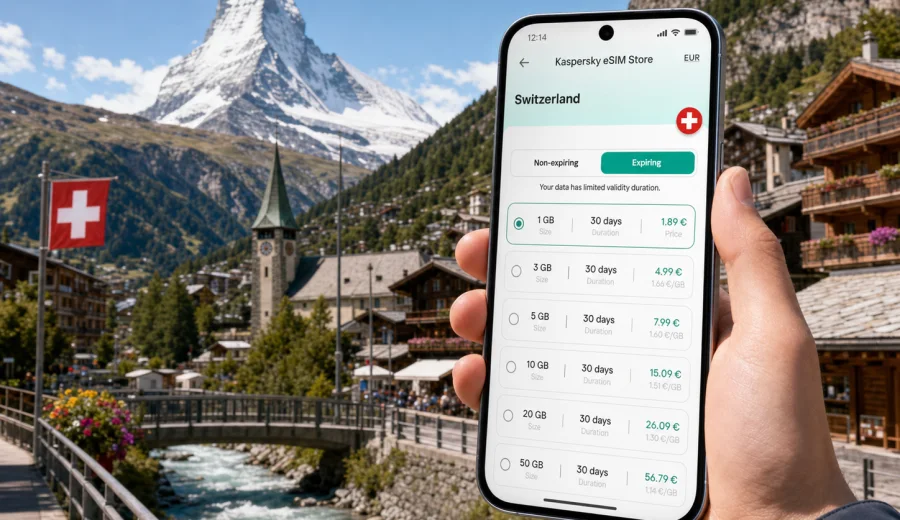 Zermatt eSIM for Mobile Internet