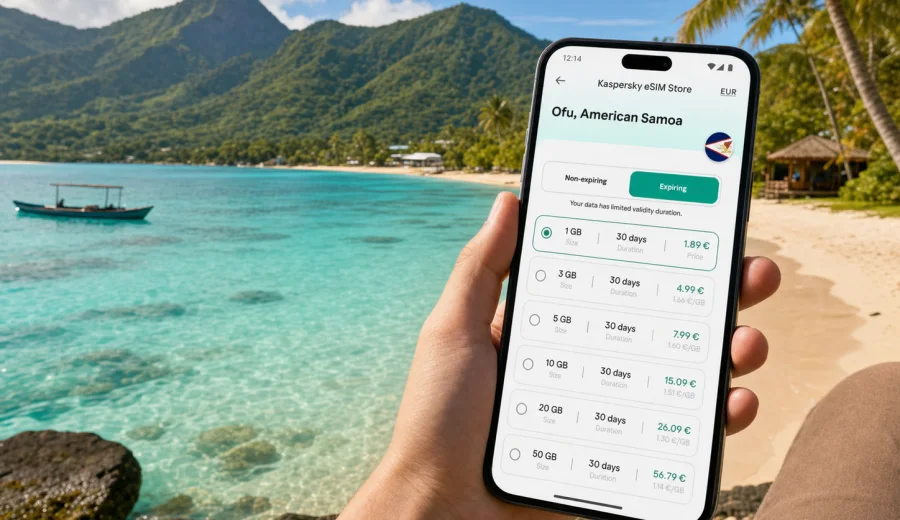 Ofu eSIM for Mobile Internet in American Samoa