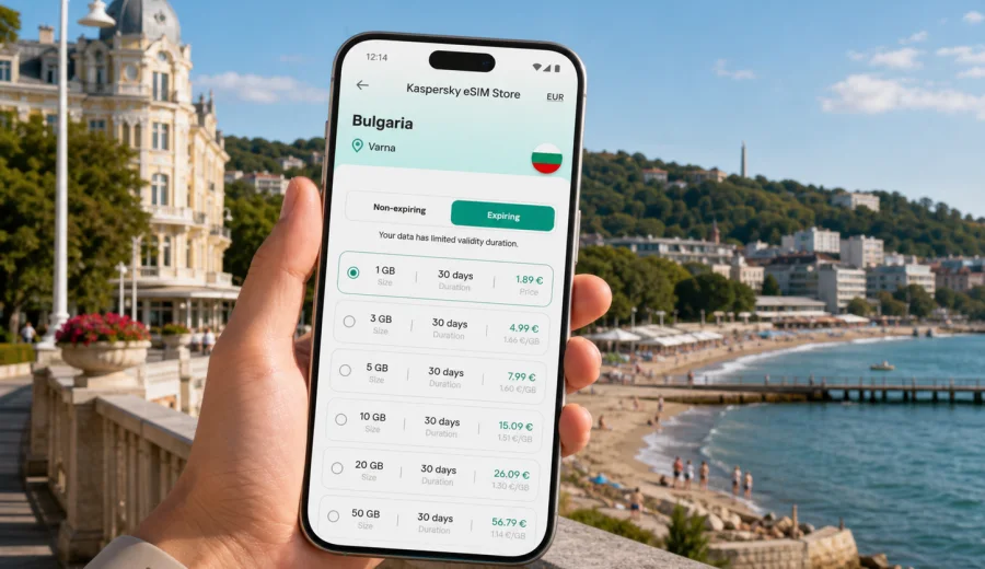 Varna eSIM guide for mobile internet