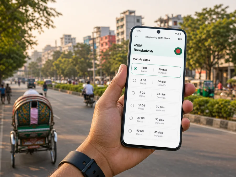 Gazipur eSIM: conexión móvil e internet