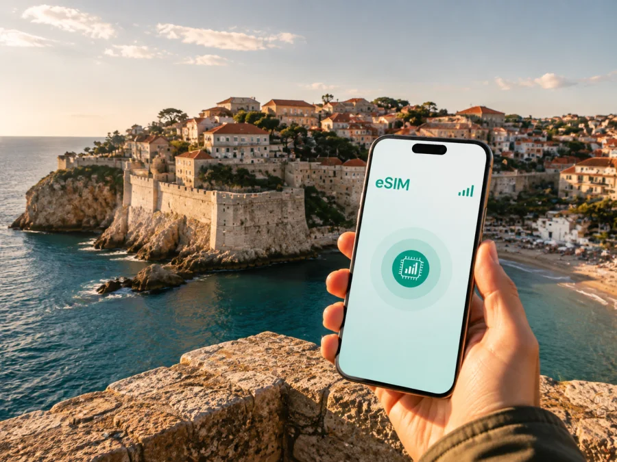 eSIM en Ulcinj: internet móvil para viajar