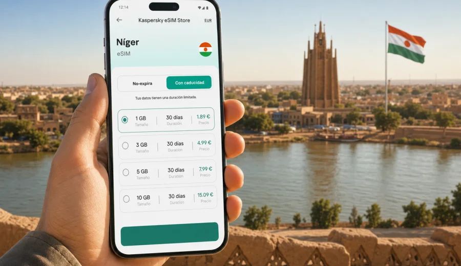 eSIM en Níger: internet móvil para viajar