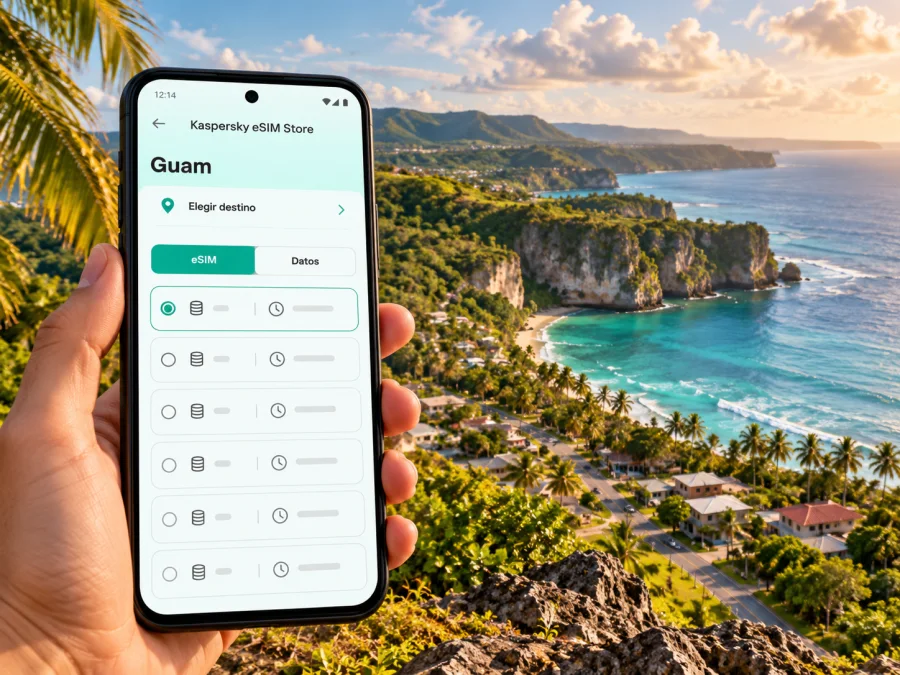eSIM en Yigo: conexión móvil e internet en Guam