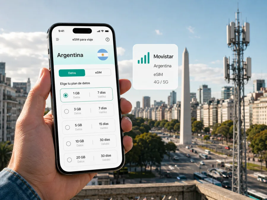 Movistar eSIM en Argentina: cómo activarla
