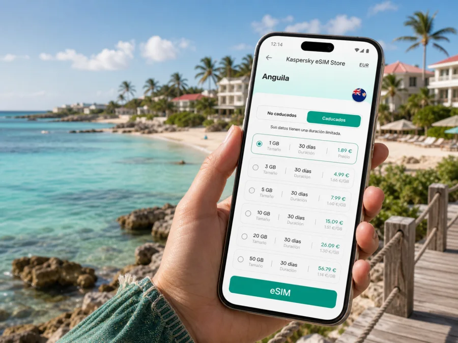 West End eSIM: internet móvil en Anguila