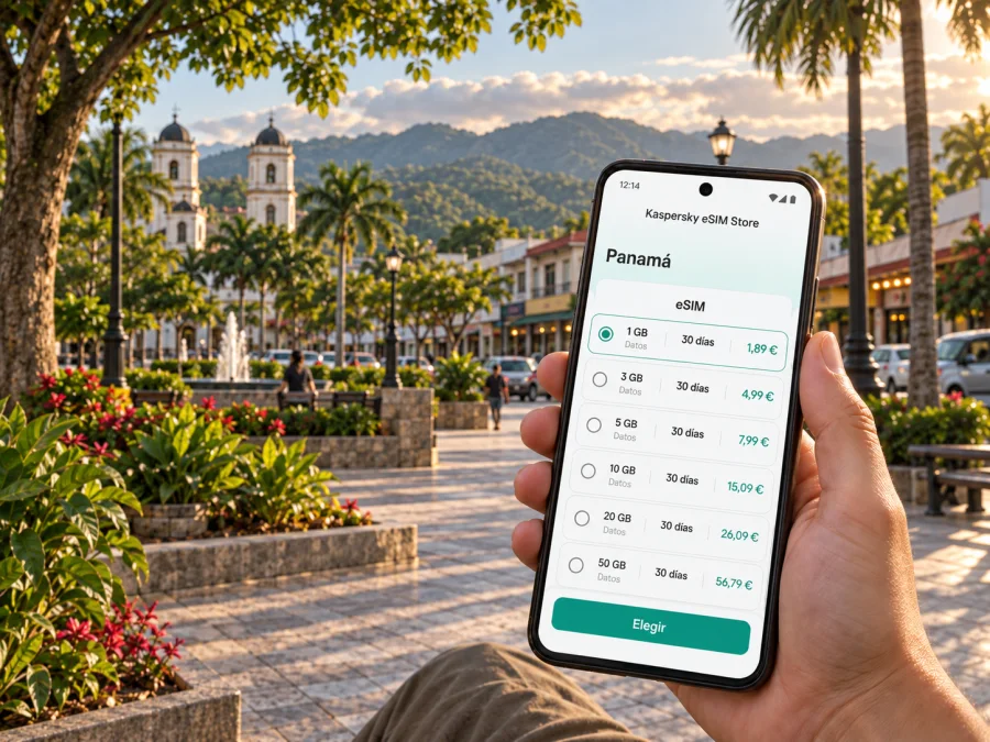 eSIM para viajar a David, Panamá: guía de conexión