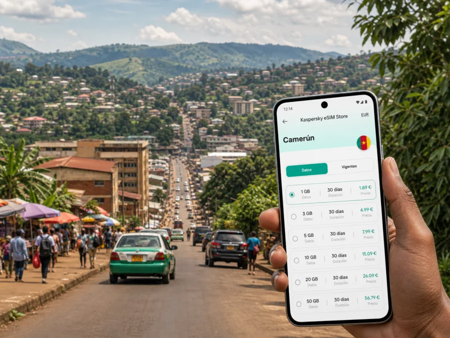 eSIM en Bamenda: conexión móvil e internet