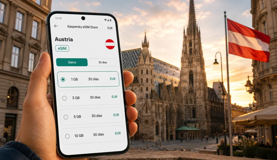 eSIM Austria: conexión móvil e internet