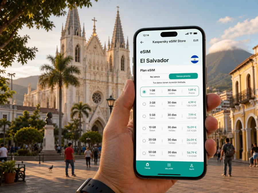 eSIM en Santa Ana: internet móvil de viaje