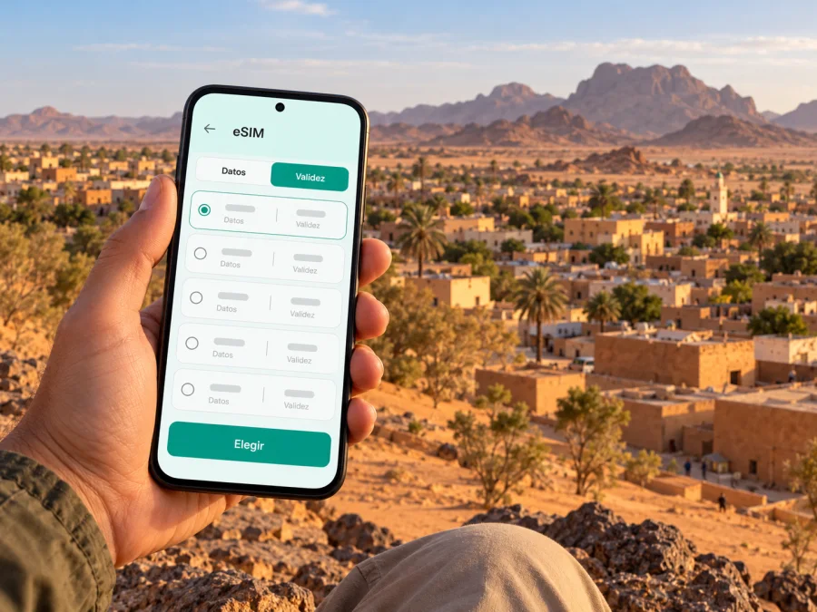 eSIM en Arlit: guía de conexión móvil en Níger