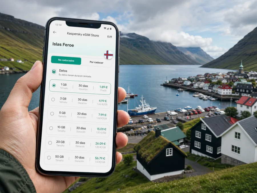 eSIM en Fuglafjordur: internet móvil de viaje