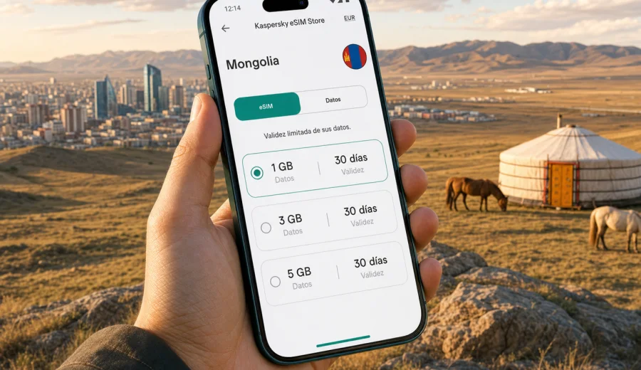 eSIM para Mongolia: conexión móvil e internet