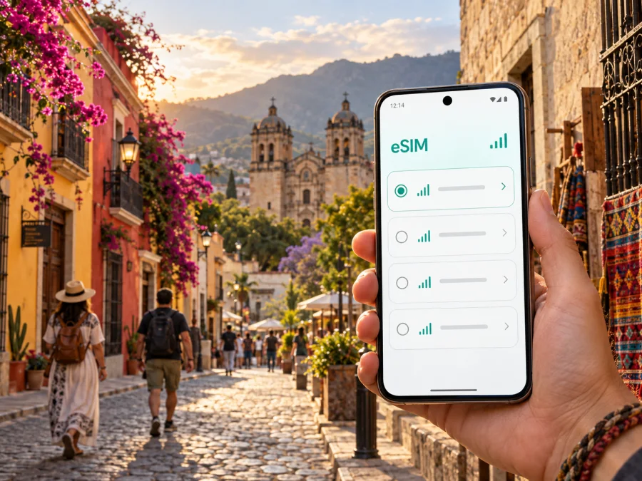 eSIM para Oaxaca: internet móvil en México