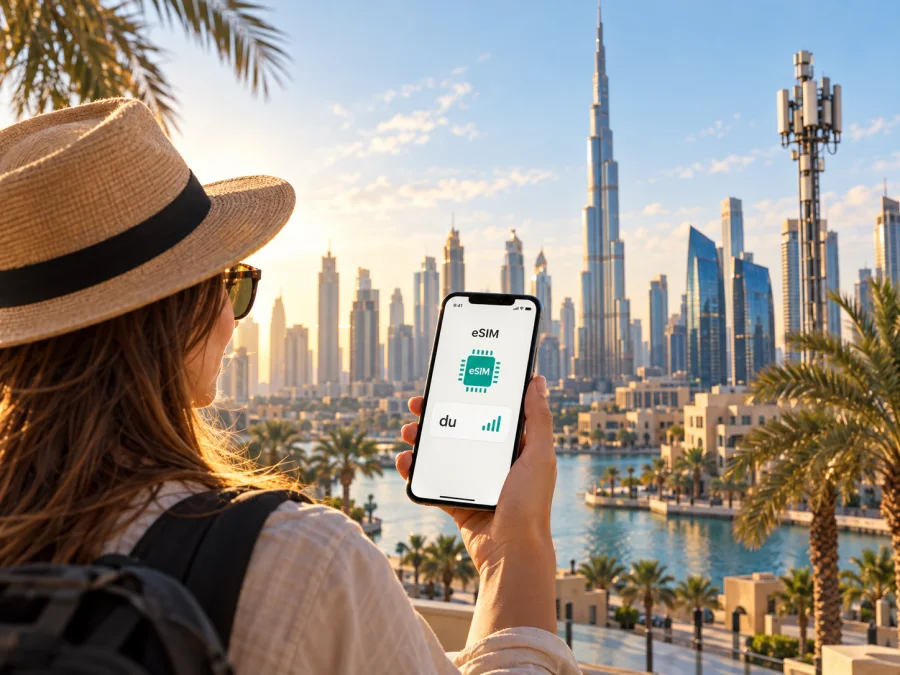 du eSIM en Emiratos Árabes Unidos: activación y viaje