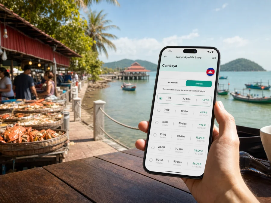 eSIM en Kep: internet móvil para viajar