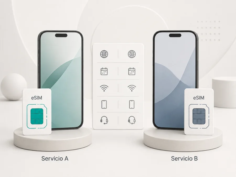 Cómo se compara Kaspersky eSIM Store con Nomad
