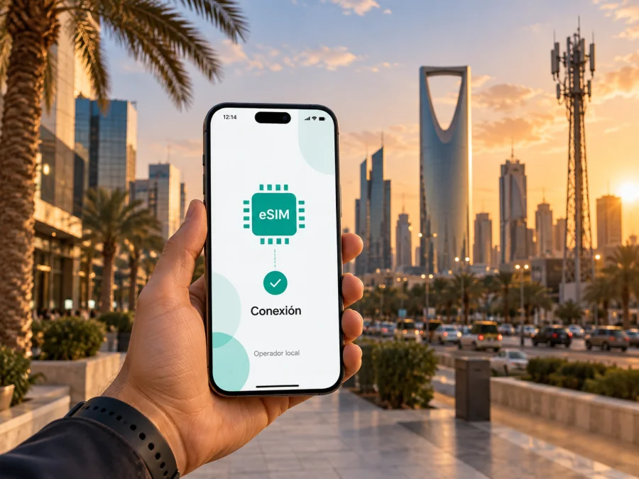 Mobily eSIM en Arabia Saudita: guía