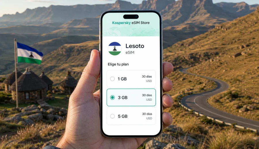 eSIM para Lesoto: internet móvil de viaje