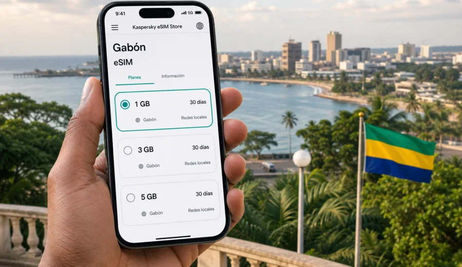 eSIM en Gabón: conexión móvil e internet