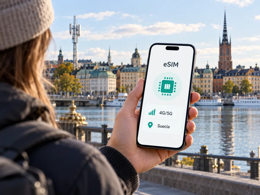 Telenor eSIM en Suecia: conexión y viaje