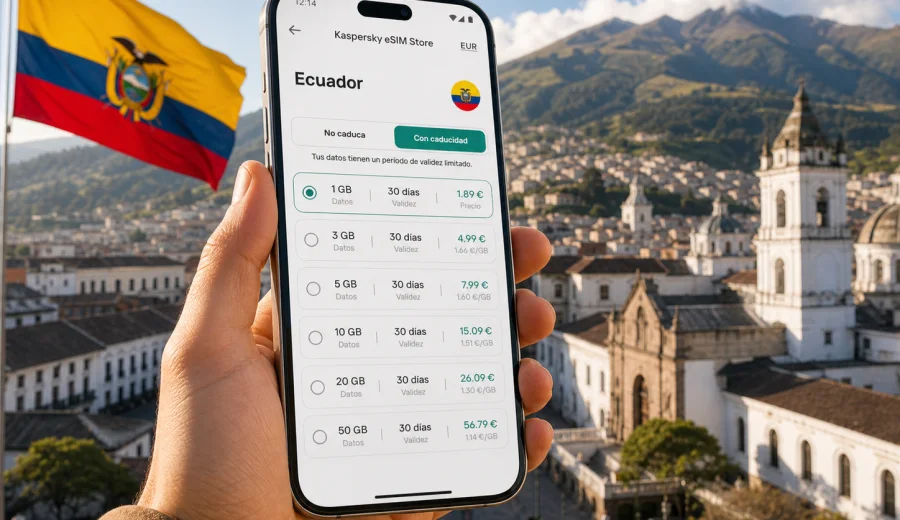 eSIM Ecuador: conexión móvil e internet