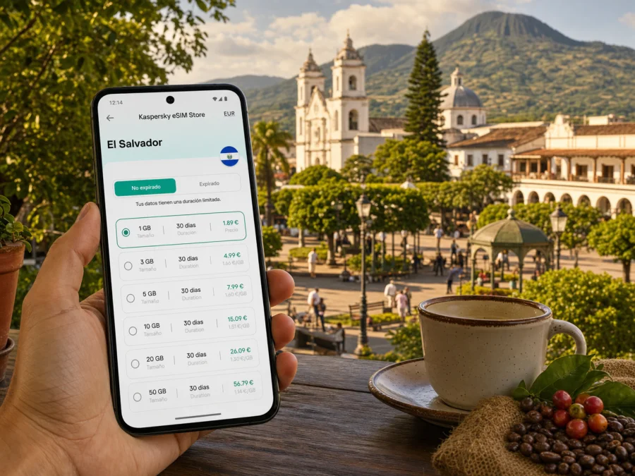Ahuachapán eSIM: internet móvil de viaje