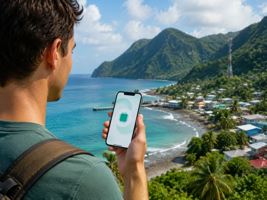 Blue Sky Communications eSIM en Samoa Americana