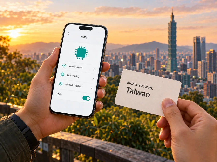 Chunghwa Telecom 中華電信 eSIM en Taiwán