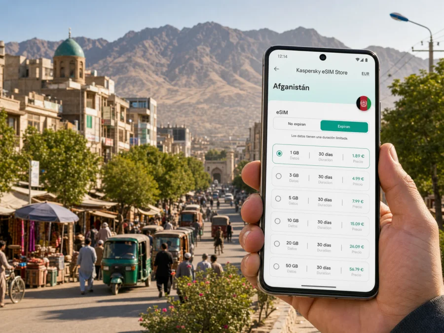 eSIM en Jalalabad: internet móvil para viajar