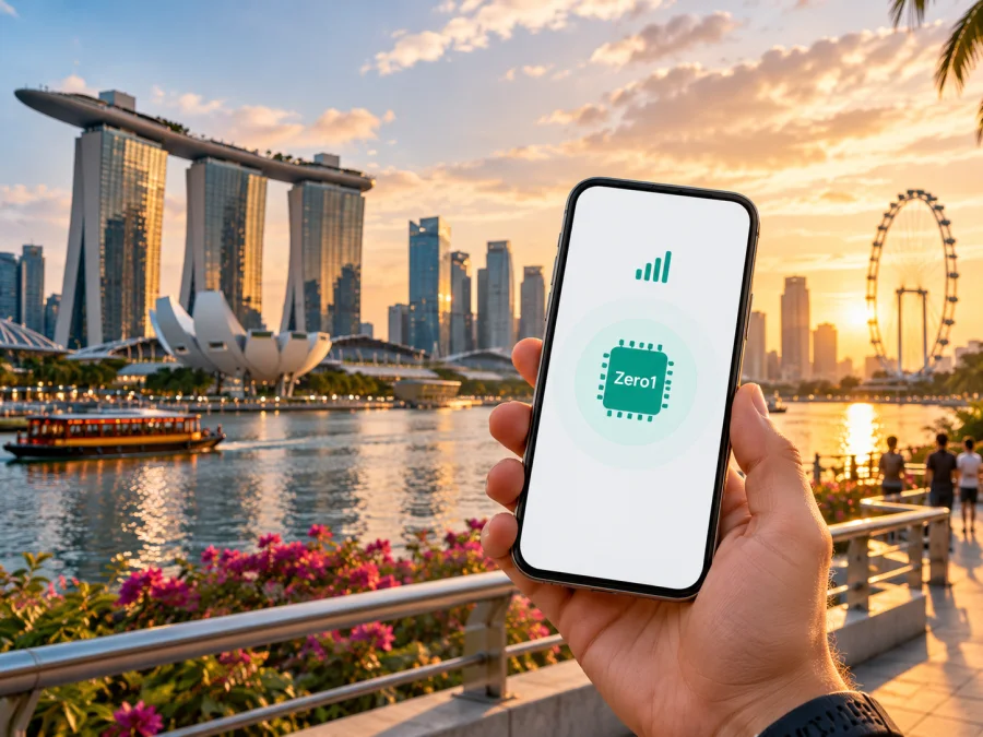 Zero1 eSIM en Singapur: qué comprobar
